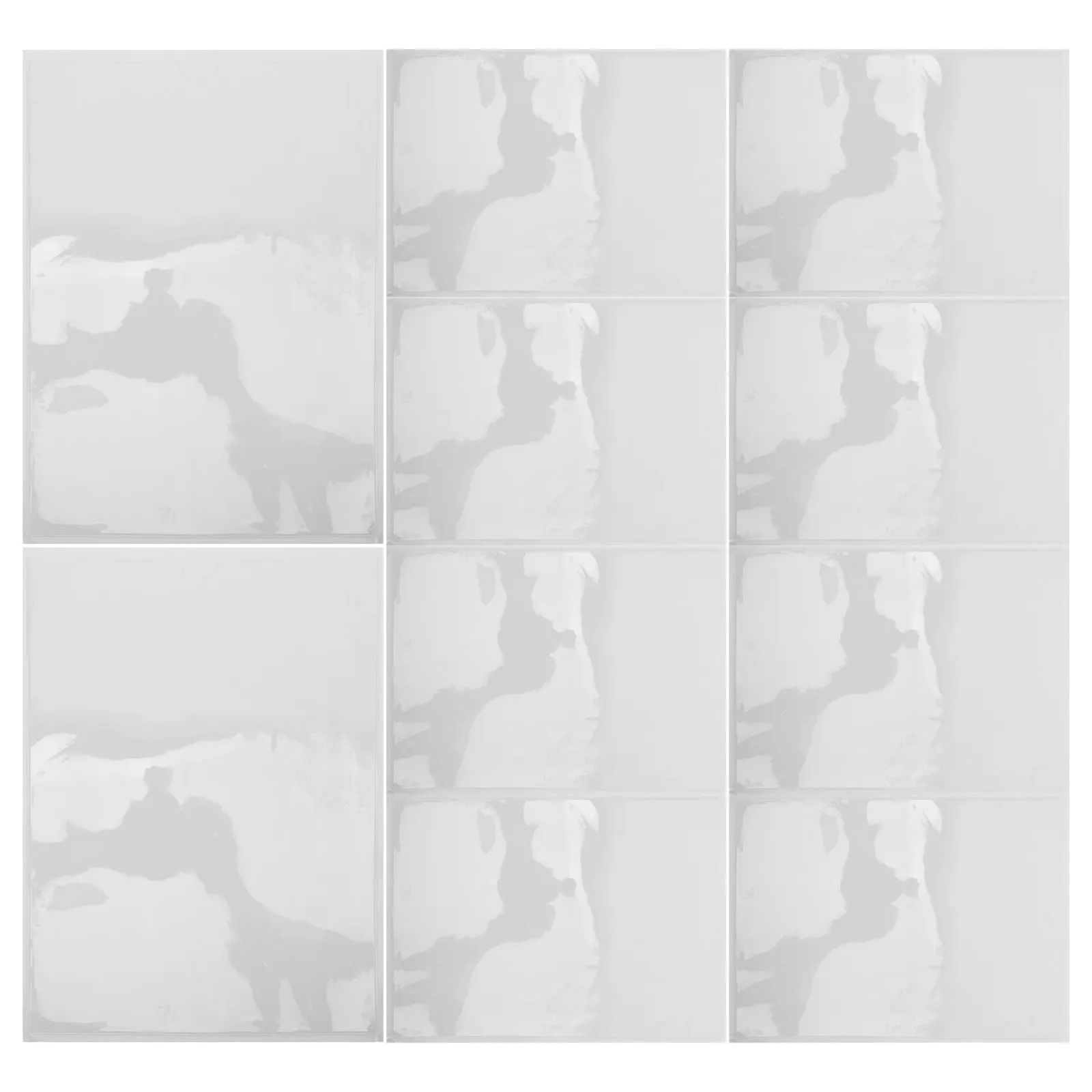 10Pcs Self Adhesive Display Pockets Transparent Peel and Stick Clear Sheet Protectors Waterproof Paper Sleeves for Classroom - view 6
