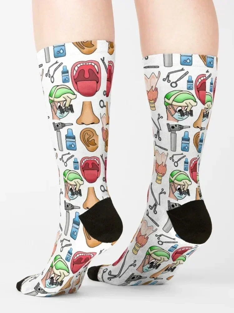 جوارب ENT، ORL لعيد الميلاد، جوارب كاحل رائعة أساسية للسيدات والرجال