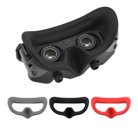 Eye Mask Pad for DJI AVATA Goggles 2 Silicone Protective Cover Case Face Plate Headband Replacement Drone Accessories