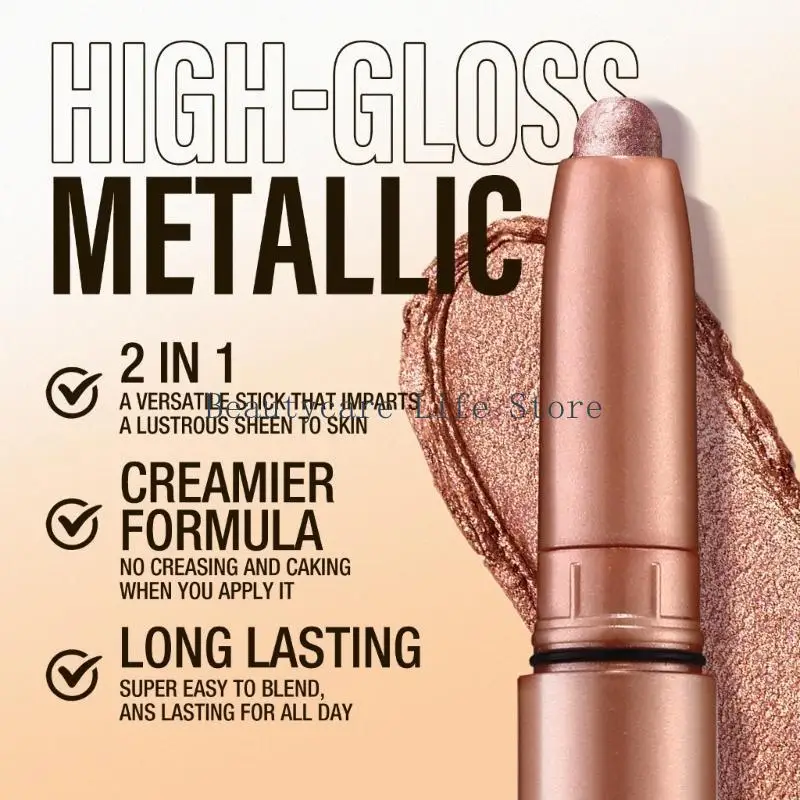652C Cream Eye Shadow Stick Smooth Application Matte Eye shadow Stick Pencil Pen Perfect for Fashion Individual