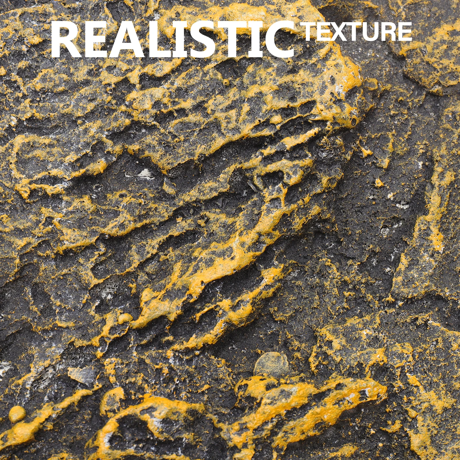 لوحة الصخور تررم خلفية نابض بالحياة الملمس خفيفة الوزن الزواحف خزان مجلس ثلاثية الأبعاد حوض السمك الأفعى الموئل التسلق الزخرفية