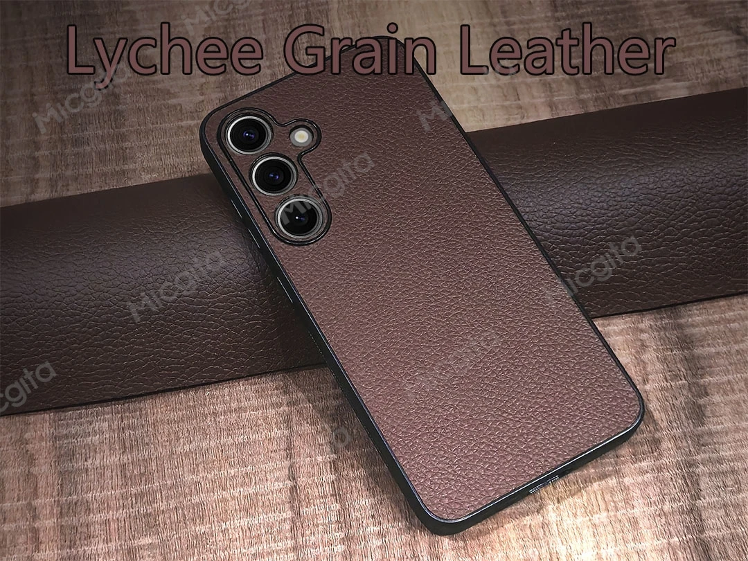 Luxuriöse Lederhülle für Samsung Galaxy S25 Ultra Plus S25 Edge Business Stoßfeste Langlebige Hülle für Samsung S25 FE – Detail 1