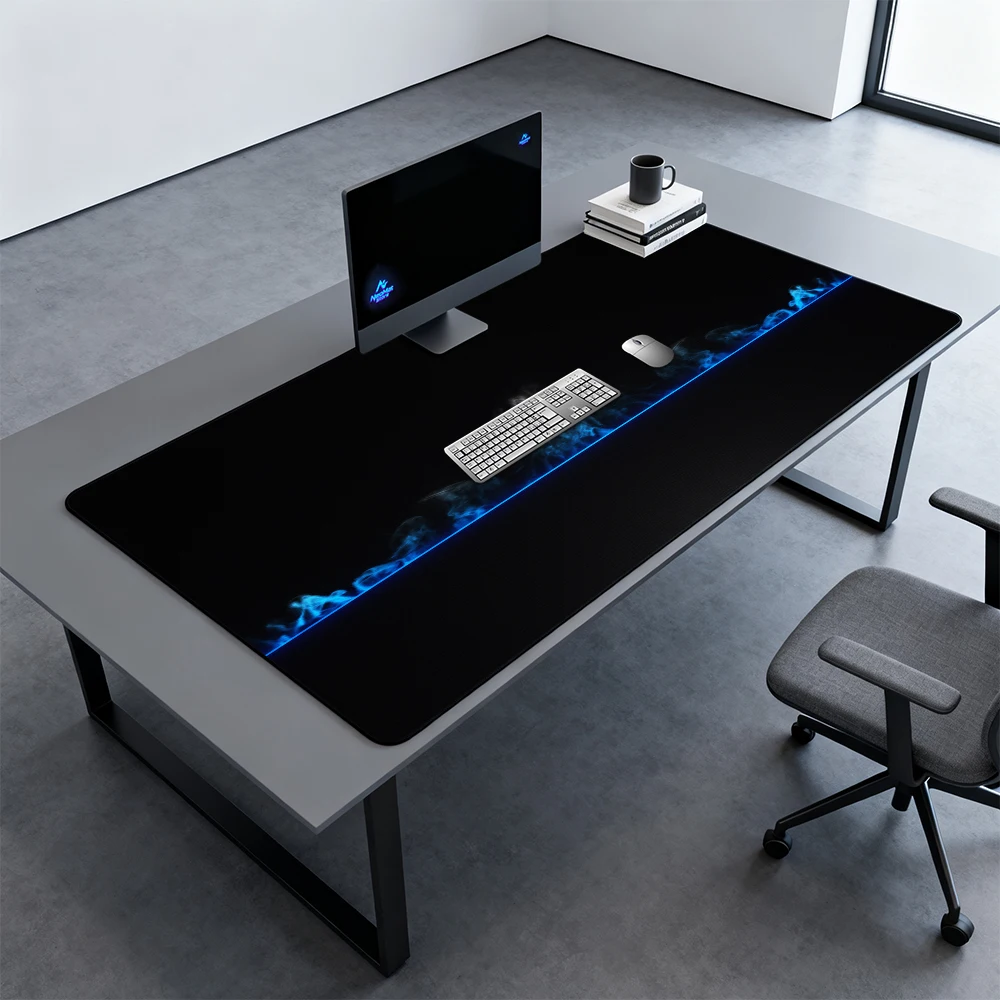 

Black Desk Mat Accessori Pc Carpets Computer Tables 1800mm Mousepads 1200x600 Gaming Mat Extra Large Gamer Decorations 800x600