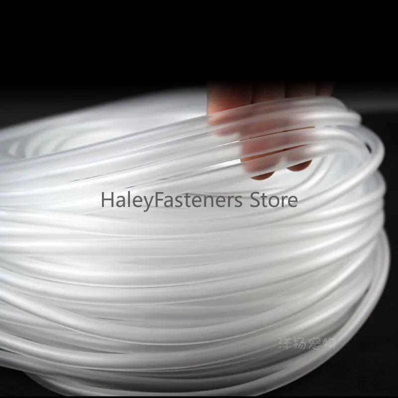 5 ~ 50 m 4*6mm Aquarium Elastische Belüftung Schlauch Aquarium Luftpumpe Weichen Rohr Flexible sauerstoff Pumpe Schlauch Rohr Linie