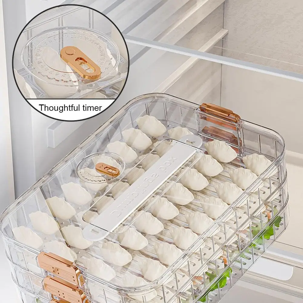 Meat Container for Fridge, Refrigerator Organizers And , Bacon Lunch Meat Container for Refrigerator, Stackable Food  Boxes With