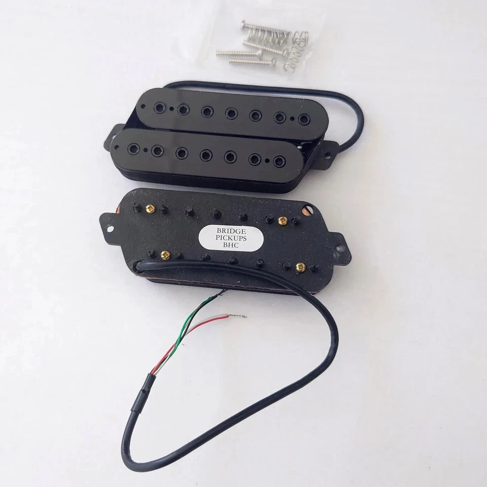 

Комплект высокопроизводительных звукоснимателей Alnico 5 Humbucker для 7-струнной электрогитары с вентилируемой разметкой ладов (гриф и бридж)