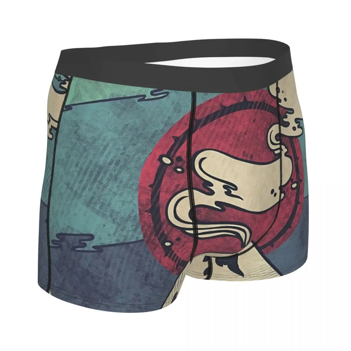 Japan Fuji Mountain Men Boxer Briefs Underwear Highly Breathable Top Quality Birthday Gifts