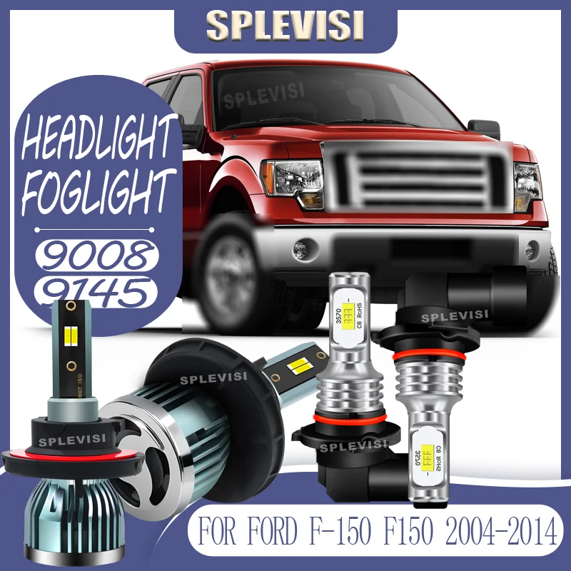 

Headlight foglight Reduce Eye Fatigue Strong Power FOR Ford F-150 F150 2004 2005 2006 2007 2008 2009 2010 2011 2012 2013 2014