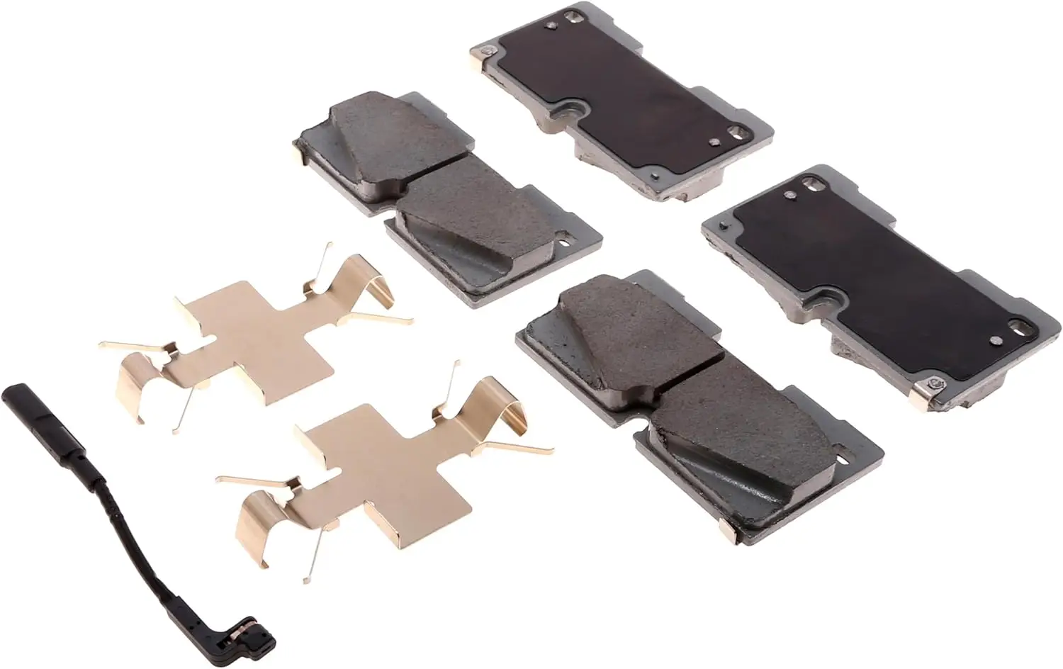 

Ceramic Front Brake Pad Set for Cadillac, Chevy, GMC SUVs and Trucks - Quiet, Durable, Easy Install