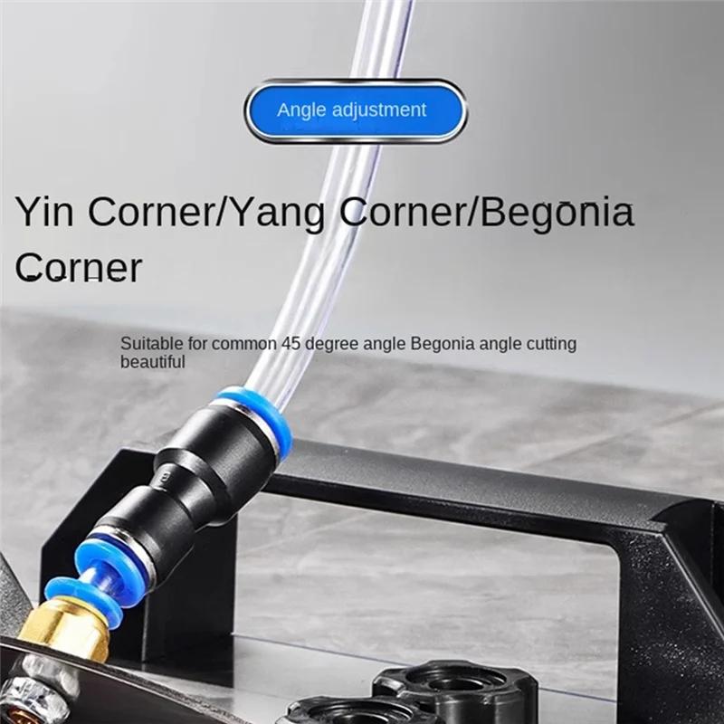 

A03I-Tile Angle Grinder Stand, 45° Chamfer Cutting, Special Cutting Stand. Angle Grinder Fixed Stand. Tile Chamfer Stand