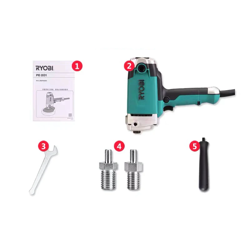 Elektrische Auto Polijstmachine Machine 220V 600-2400 Rpm 1000W Auto Polijstmachine 6 Speed Polijstmachine