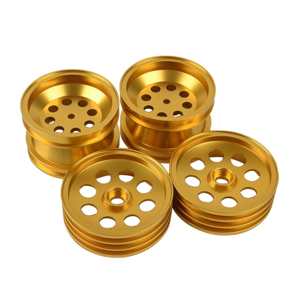 Aluminum Alloy Wheels Rim for Tamiya Wild One FOX Nova Buggy Vintage Off-Road