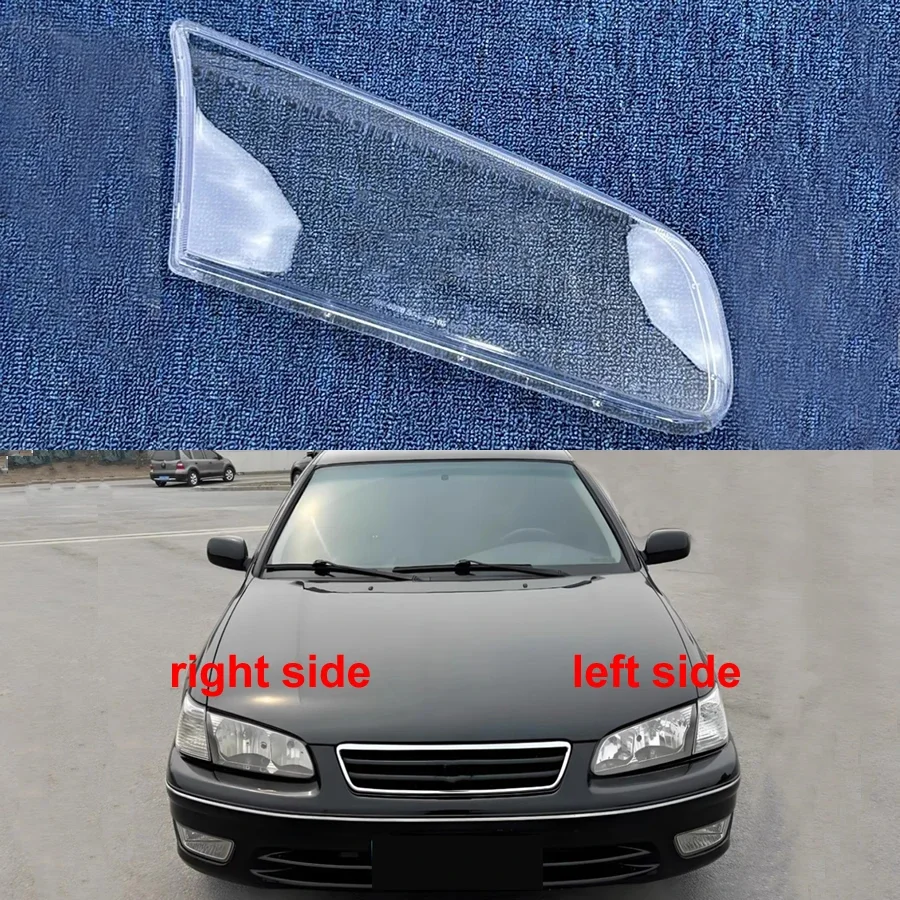 

For Toyota Camry 2000 Headlight Cover Transparent Lampshade Lamp Case Headlamp Shell Plexiglass Replace Original Lens