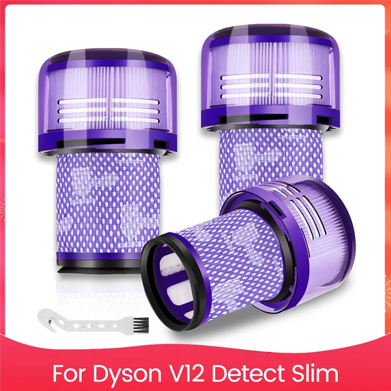 

AT02-Hepa Filter For Dyson V12 Detect Slim,V12 Cordless Vacuum Filter Replacement Parts