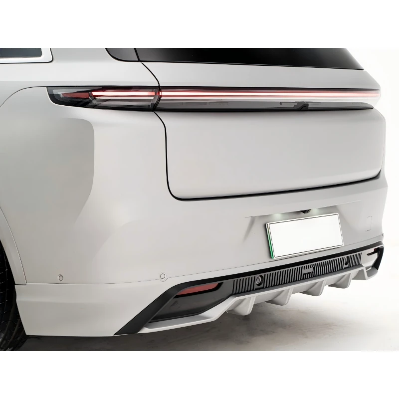 Glossy Black Rear Bumper Lip, Exterior Styling Accessories Fit Li Auto L8
