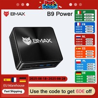 BMAX B9 Power Mini PC Intel Core i9-12900H Turbo Frequency 5.0GHz 24GB DDR5 RAM 1TB NVMe SSD WiFi 6 Bluetooth 5.2