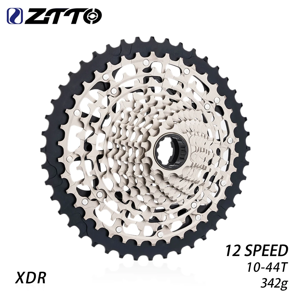 ZTTO 12 Speed 10-44T XDR Gravel Road Bike Cassette XPLR Ultimate Bicycle Freewheel ULT Ultralight Force 1X 12s Red k7 12v