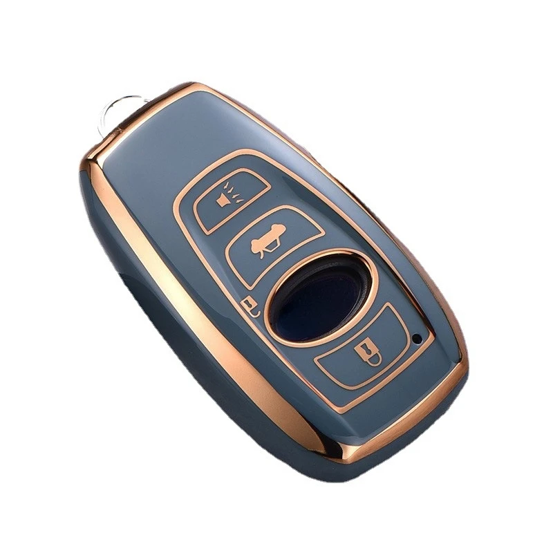 Tpu Car Key Case Cover for Subaru Legacy Forester Sk9 2016 Outback 5 2022 BRZ XV 2022 Second Series ONYX Ascent XT Crosstrek WRX view 2