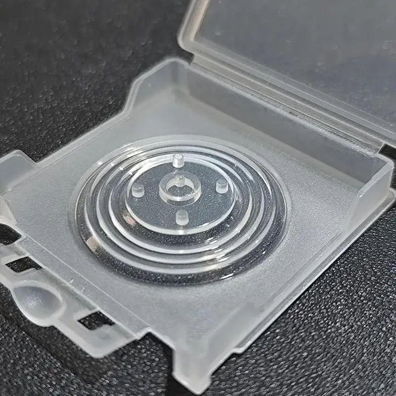 1/3/5 Stück transparente Aufbewahrungsbox für Uhrenzifferblätter, staubdicht, sicherer Schnappverschluss für Uhrenreparatur, Heimwerker – Detail 8