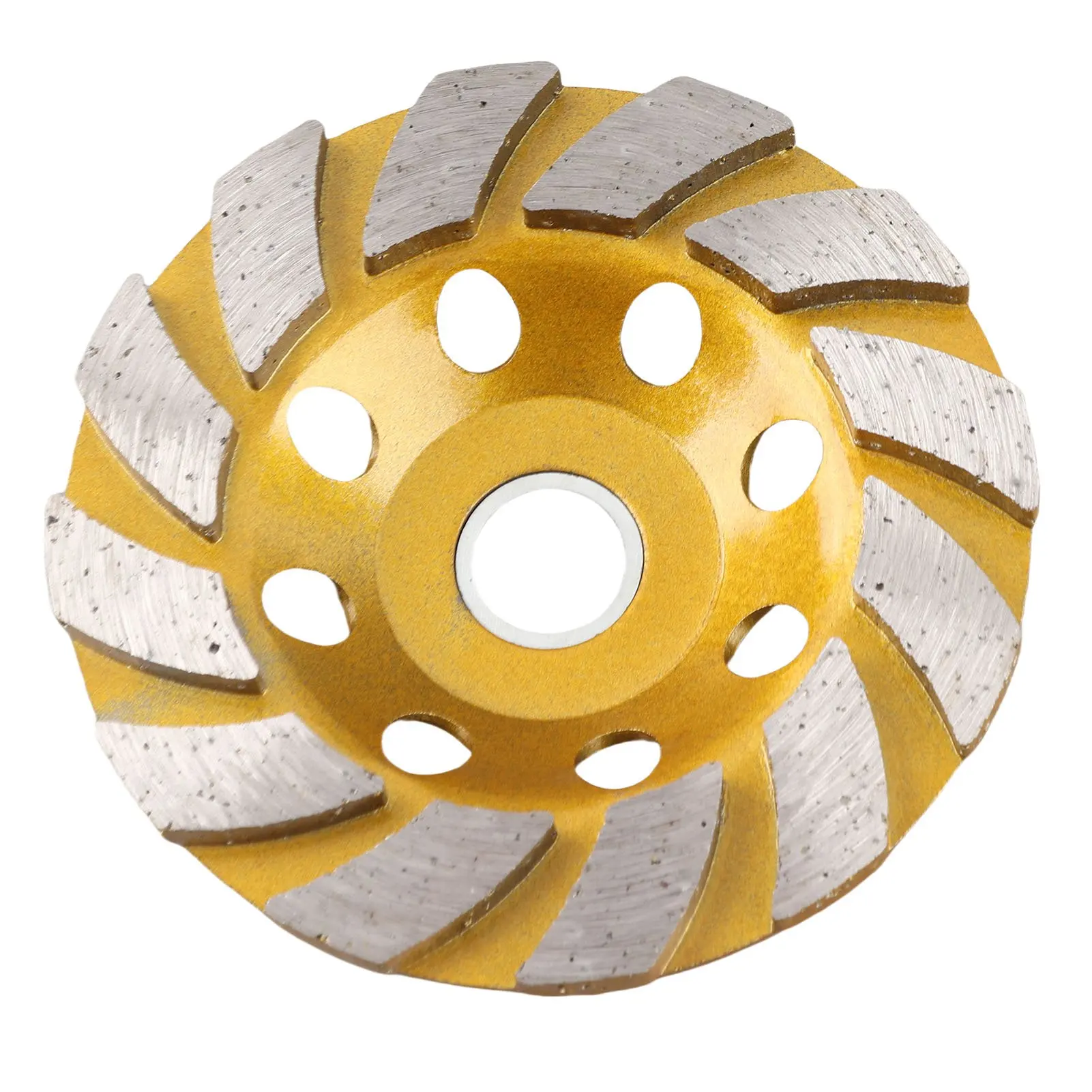 Diamond Grinding Wheel 4in Segmented Grinder Disc Cutting Cup for Concrete Stone