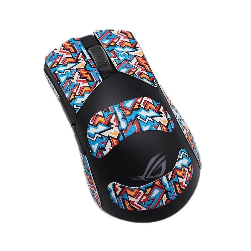 1 Set Stiker Pegangan Anti Selip Mouse untuk ASUS ROG Gladius II ‌   III ‌   2 3 Pita Anti Selip Anti Keringat untuk Tikus Tekstur Indah