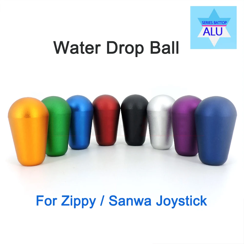 KDIT Happ Drop Ball for Arcade, Sanwa ZIPPY Joystick, Aluminum Alloy Fighting Modification, PS4 Games