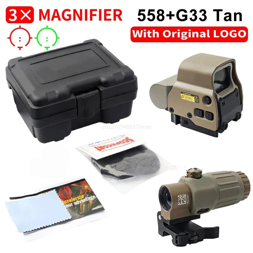 EOTECH 558 ホログラフィックコリメーターレッドドットサイト G43/G33
