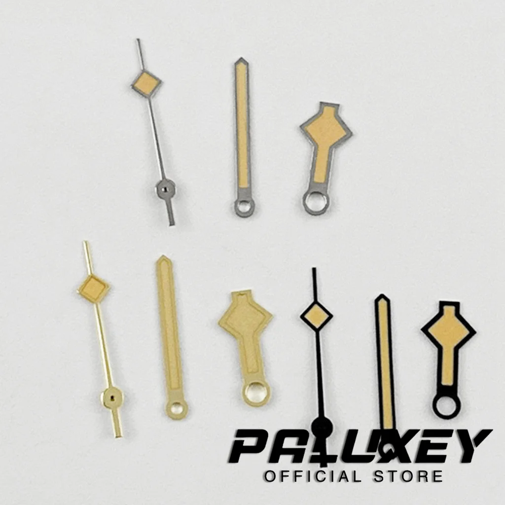 NH35 눈송이 시계 손 적합 NH34 NH35 NH36 7S26 4R35 4R36 무브먼트 녹색 빛나는 시계 포인터