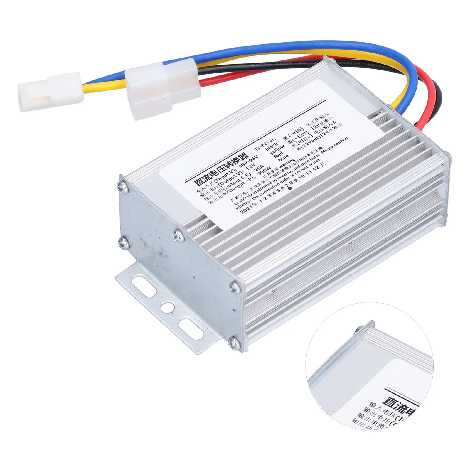 Waterproof Module Transformer 48V‑96V to 12V Voltage Converter Stable Waterproof Efficient Output Power Supply Transformer