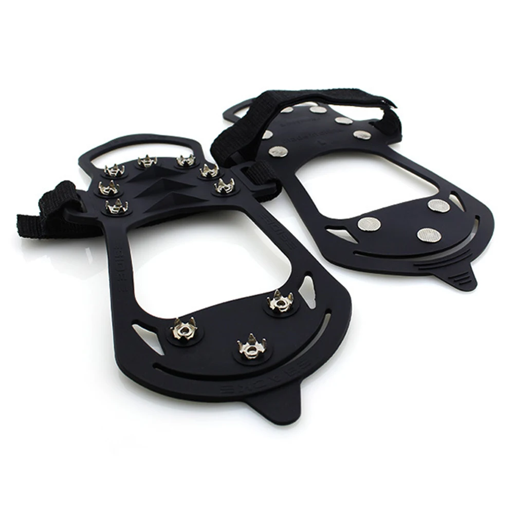 

Climbing Crampons Ice Cleats Shoe Cover Aldult Snow Grips for Shoes Spikes Child