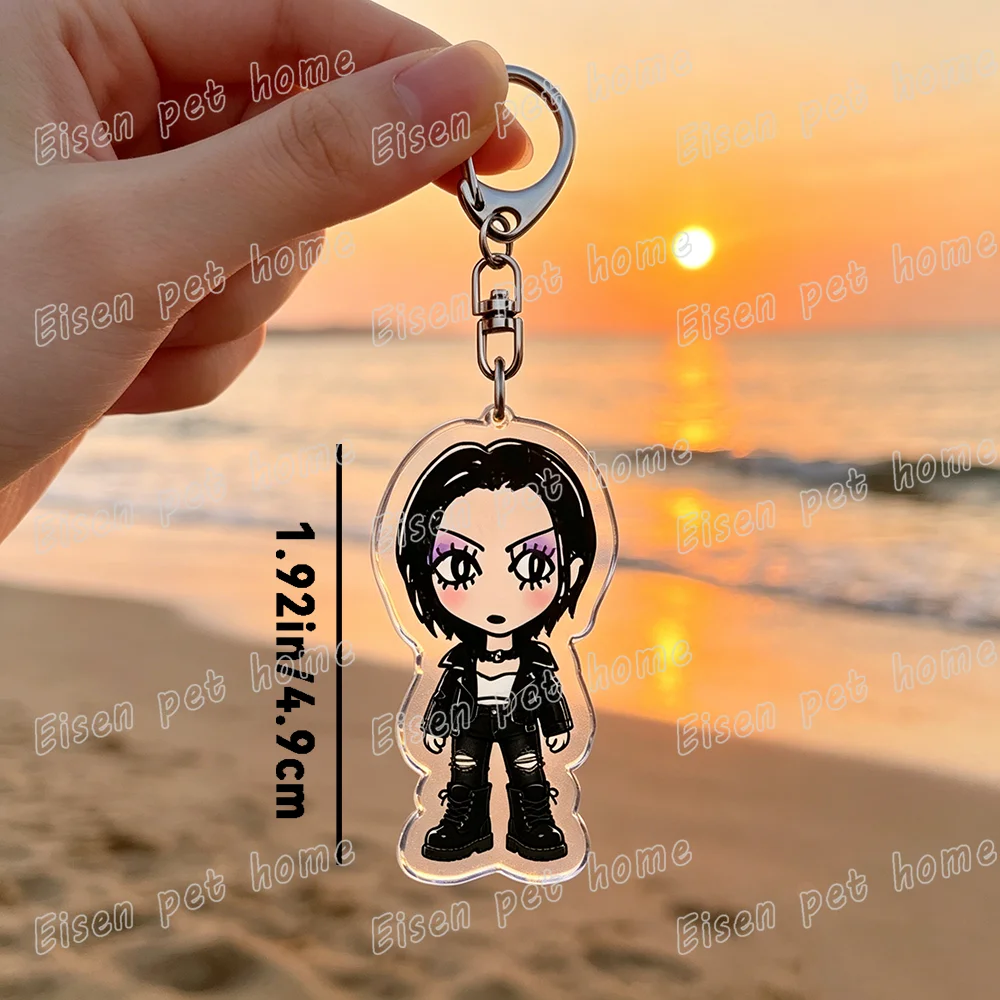 Creative Y2K Style Anime Chibi Komatsu Keychains for Accessorie Bag Chibi Farming Keyrings Jewelry Friends Oosaki Nana Gifts