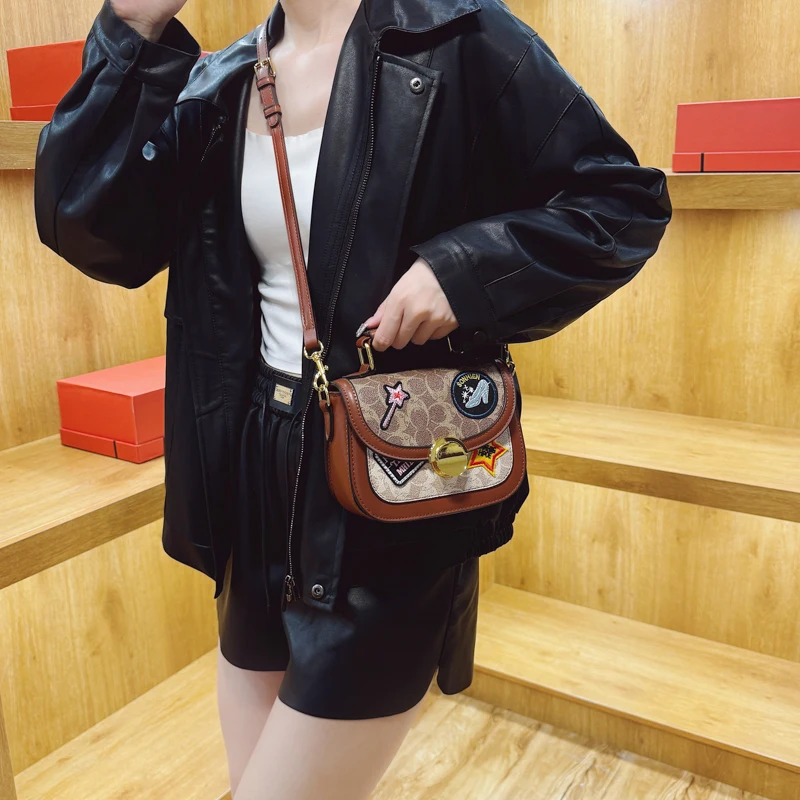

Stylish Ladies Leather Handbag, Durable Crossbody Shoulder Bag By Famous Designer Luxury Brand Tote Bags