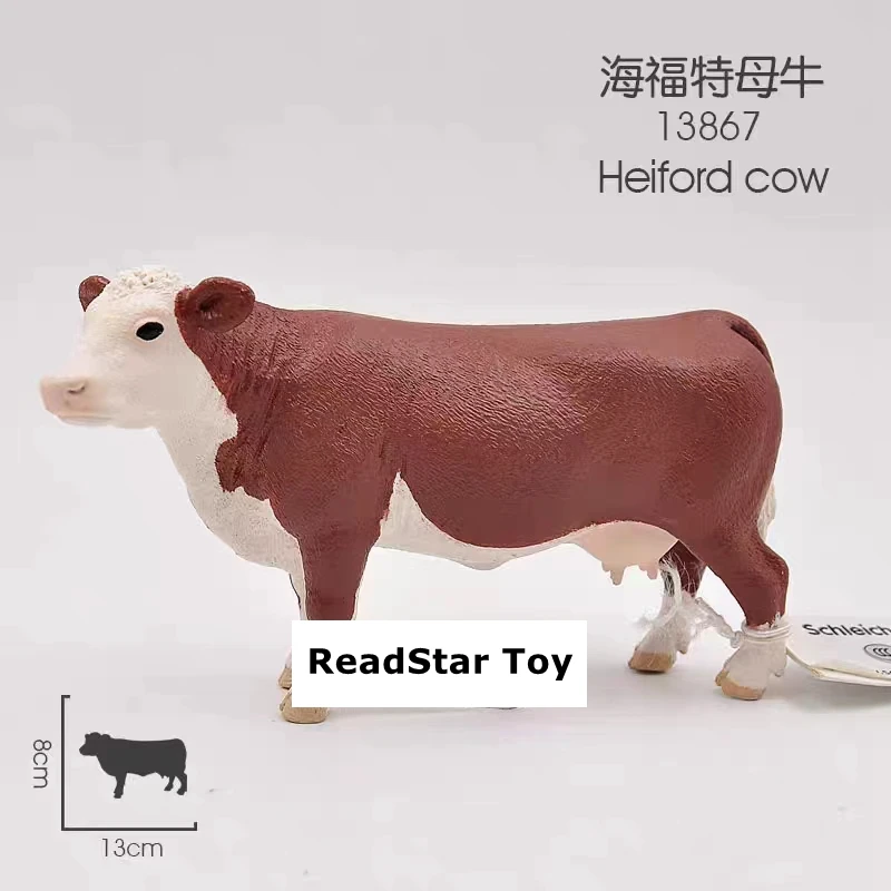 pvc figure model toy heiford  cattle cow