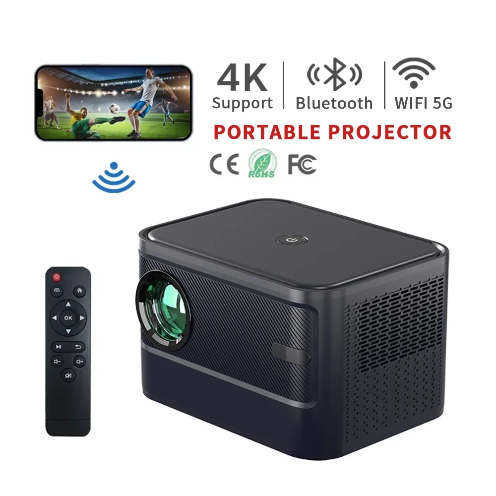 Hot Home Theater System Android Outdoor 4k Projector Smart Proyector Filme Pc Mini Beamer Mobile Phone A40 Projector