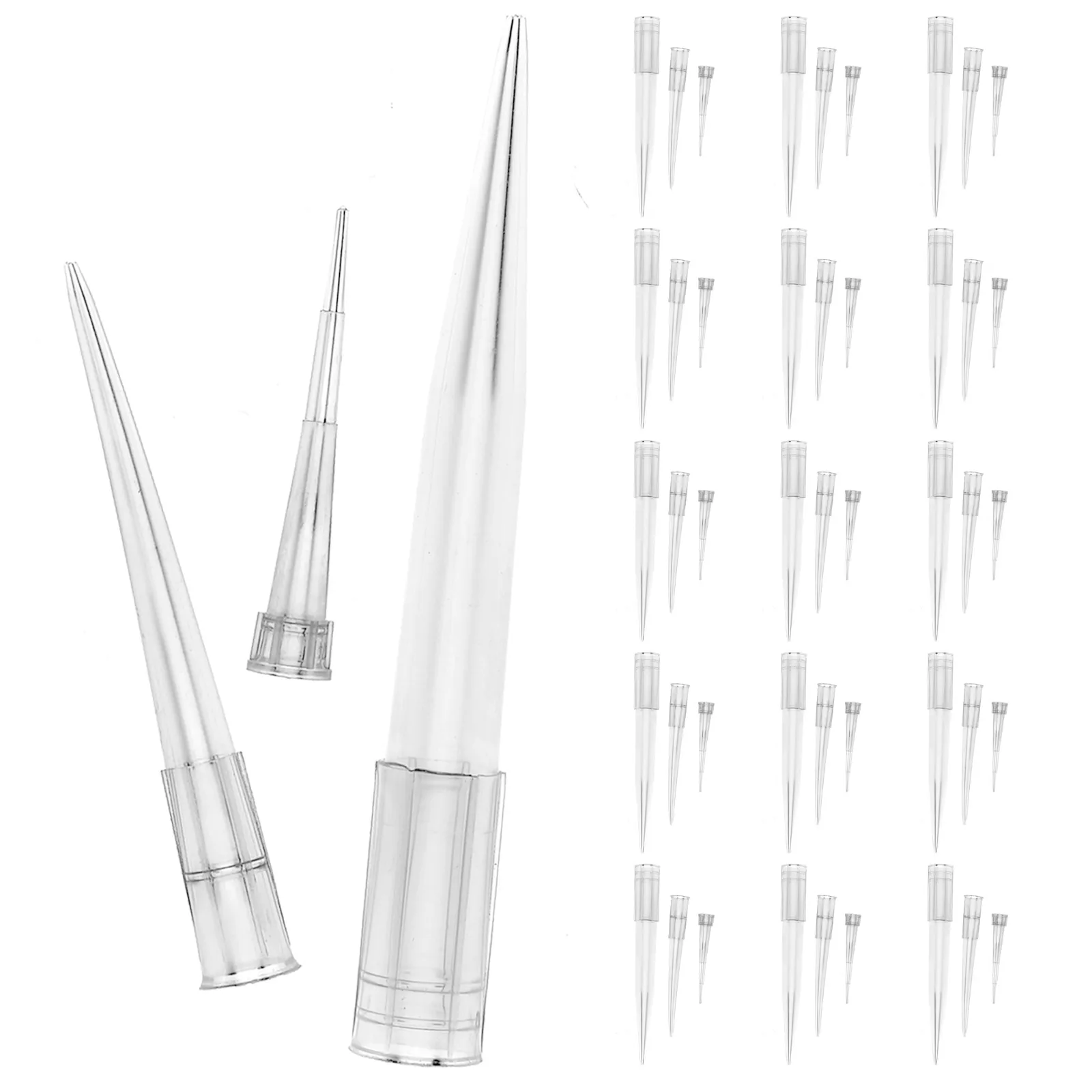 

60pcs Eternal Flower Fixer Stem Arrangement Holder Wedding Floral Tube Rose Water Display Plastic Mud Inserted Tools