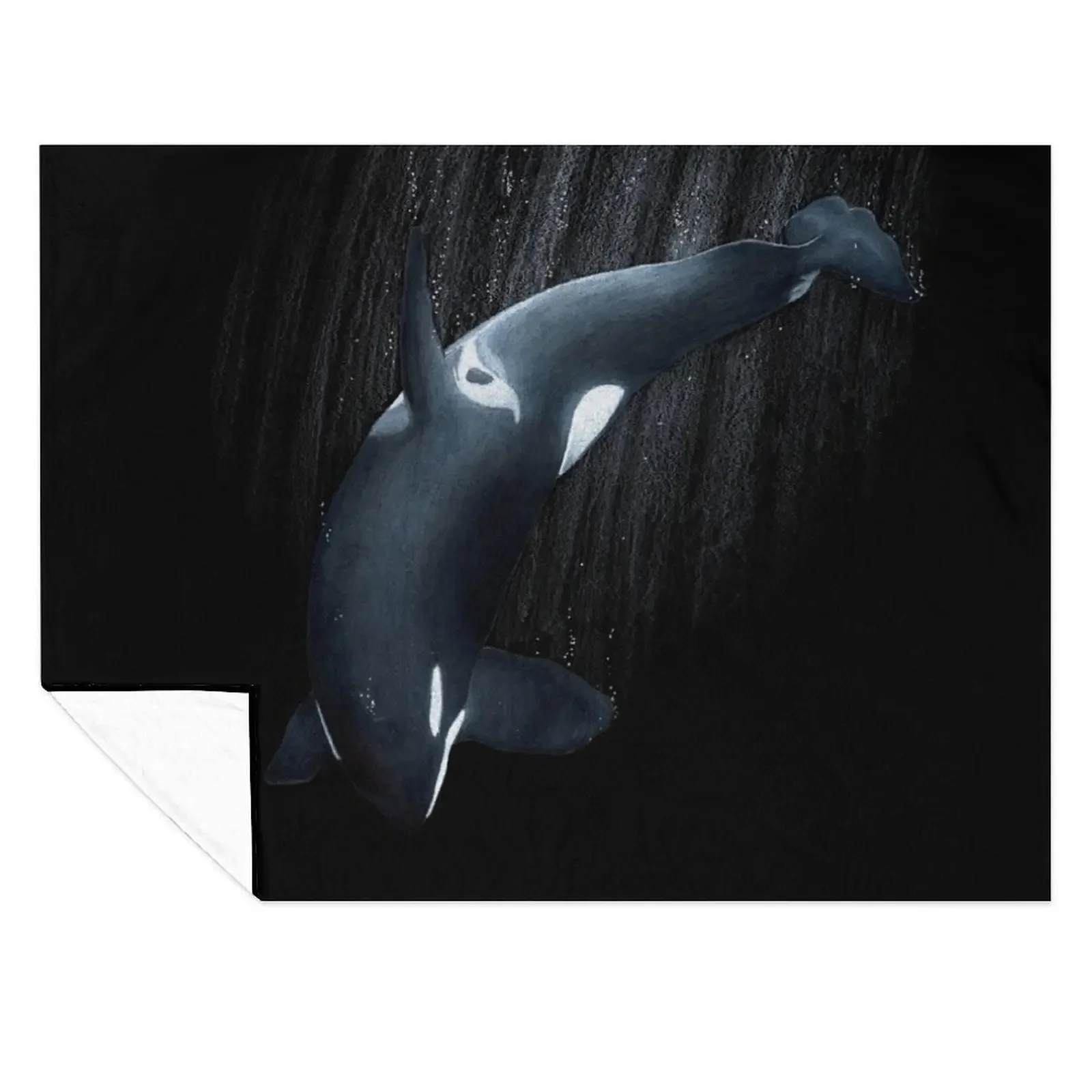 

Into the Black - Orca Throw Blanket cosplay anime Decorative Sofa For Baby decorative Blankets