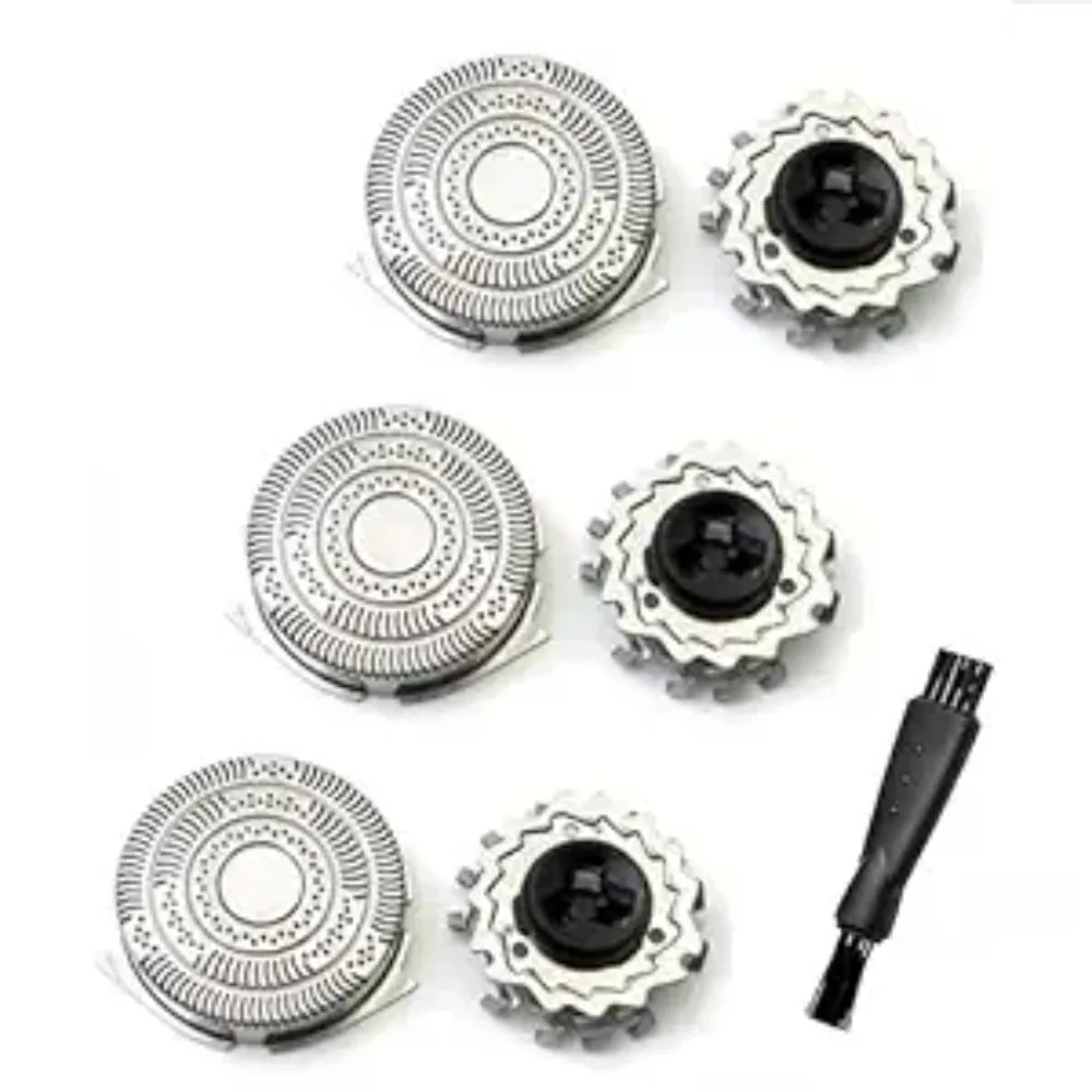 HQ9 Stainless Steel Replacement Razor Heads Compatible for Philips Norelco HQ8100 HQ8200 HQ9090 PT920 Electric Shaver Spare Part
