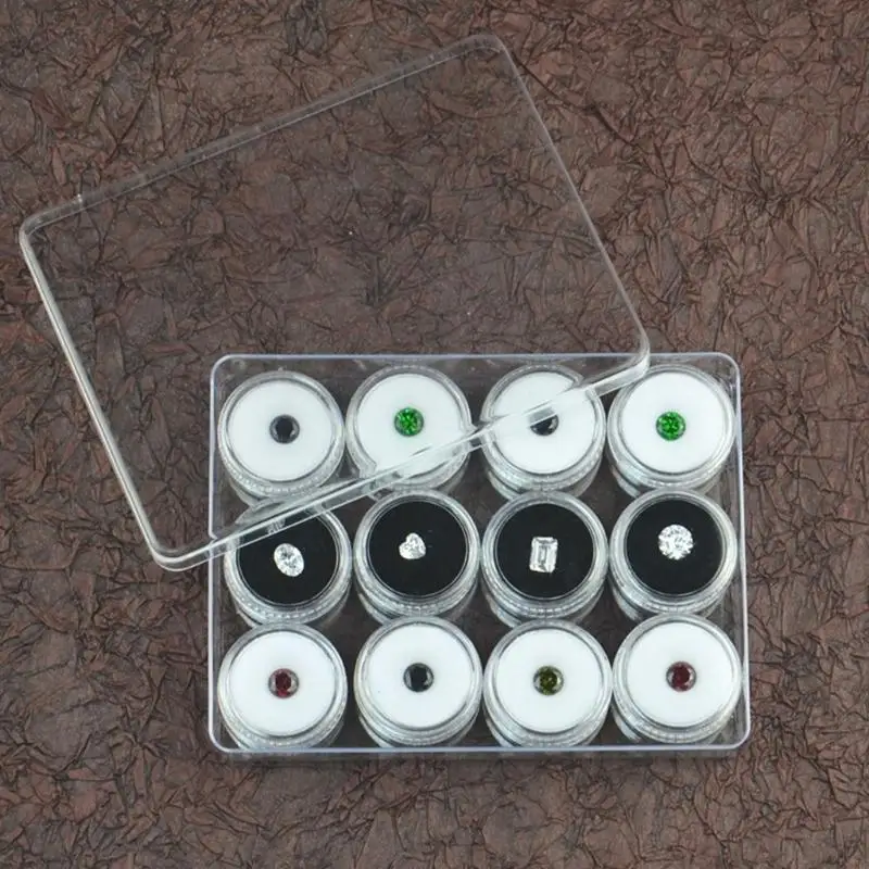 

12 Положение защитное пенопластовое украшение для дисплея для драгоценных камней для драгоценных камней