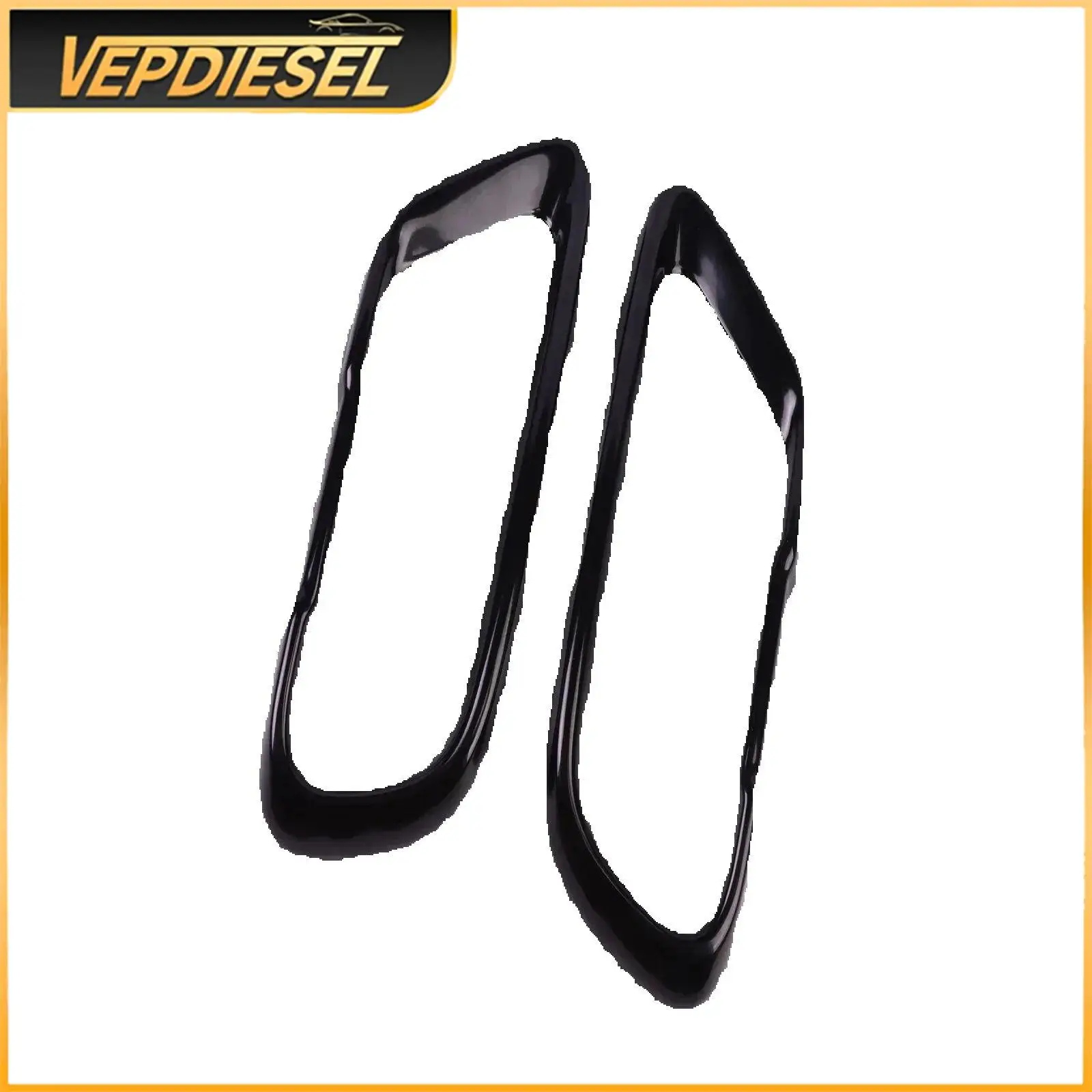 

Exhaust Muffler Tail Pipe Cover Trim for BMW X5 G05 X6 G06 X7 2019-2023 Black Stainless Steel