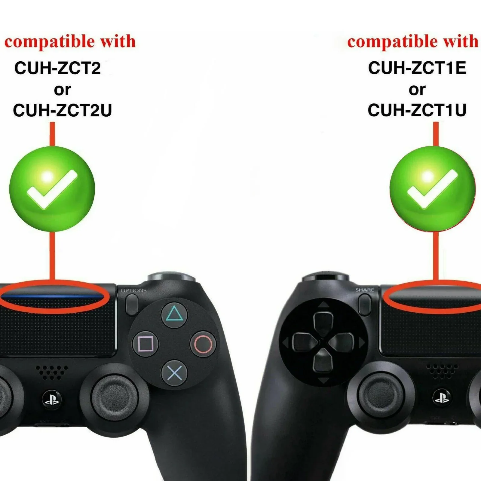 PURFIELD dla SONY PS4 PS4 Pro slim LIP1522 Dualshock V1 V2 kontroler bezprzewodowy Playstation GamePad 1000mAh akumulator