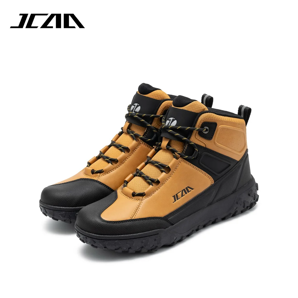 

Мотоциклетная обувь с высоким берцем, мужские повседневные кроссовки для езды на мотоцикле, противоскользящие, противоударные, светоотражающие защитные ботинки для мотокросса