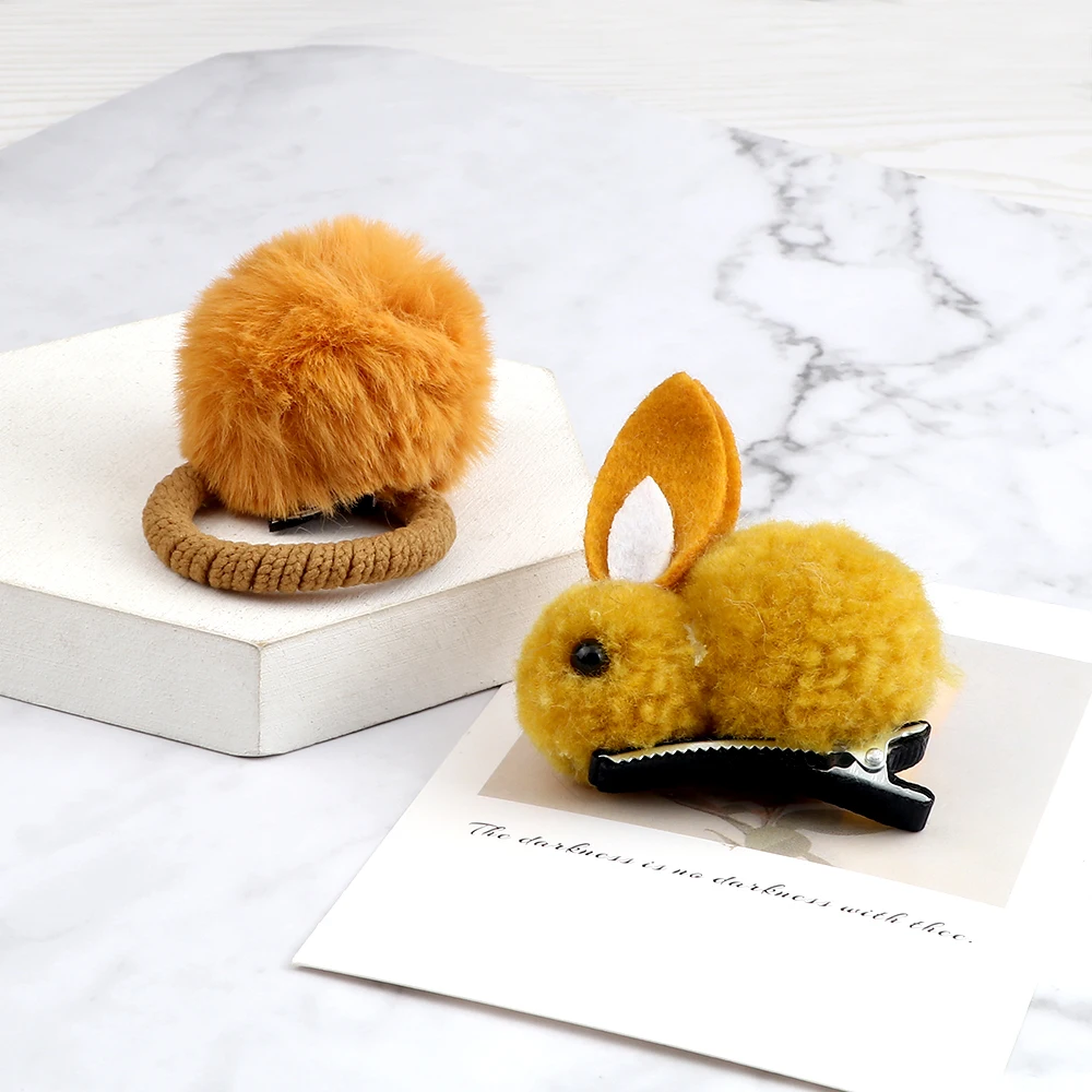 2Pcs/Set Cute Rabbi… - image