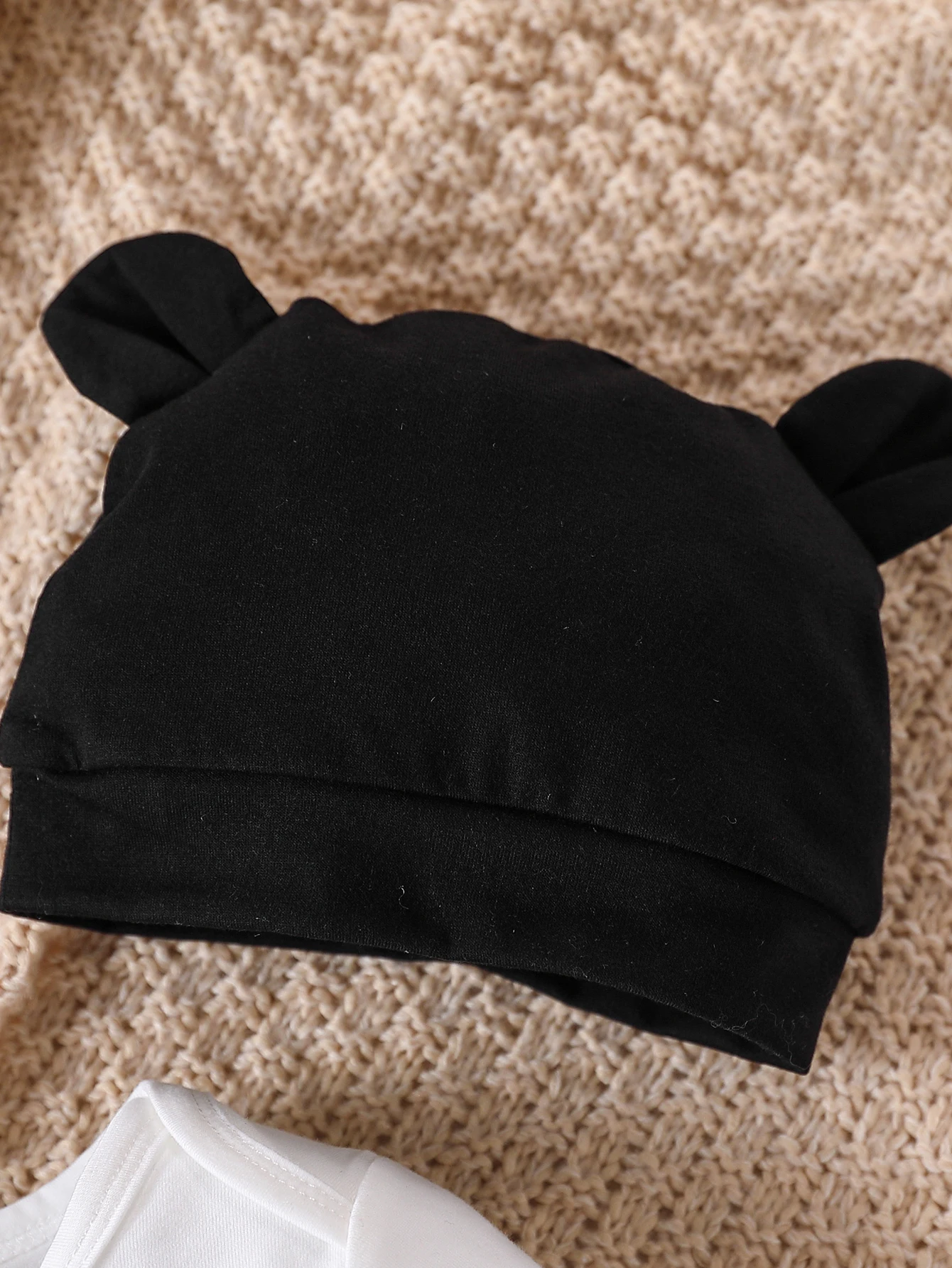 Niedliches Cartoon-bedrucktes zweiteiliges Set für Baby-Jungen, langärmliger Dreieck-Overall mit elastischer Hose für den Herbst – Detail 6
