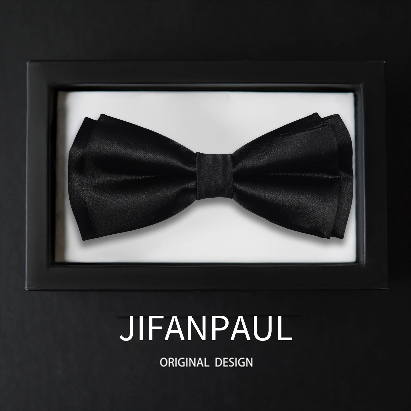 Black Bow Tie Wedding Shirt Accessory for Groomsmen And New Groom Double Layered Luxury Wine Red Korean Style Men's Fashion