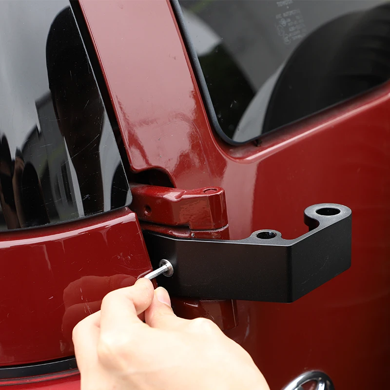 

For Toyota FJ Road Cruiser 2007-2021 aluminum alloy tailgate antenna searchlight bracket tailgate antenna lighting bracket 1pcs