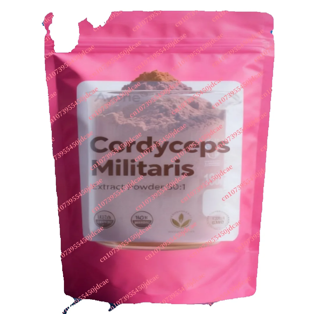 Extrait CORDYCEPS Militaris pour scellage professionnel en usine et emballage personnalisé pour poudre de surligneur corps et visage