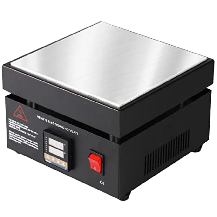 

110V 850W LED Digital Electric Hot Plate 30-400°C Soldering Preheating Station for PCB SMD LED Rework Lab