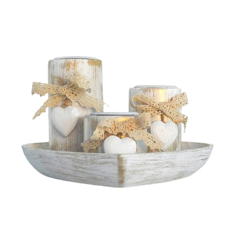 

3pcs Candleholder Lealight Candlestic