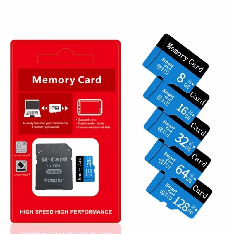 Micro cartão de memória SD 128GB 32GB 64GB SD cartão SD/TF Flash Card 32 64 128GB Classe 10 cartão de memória para telefone
