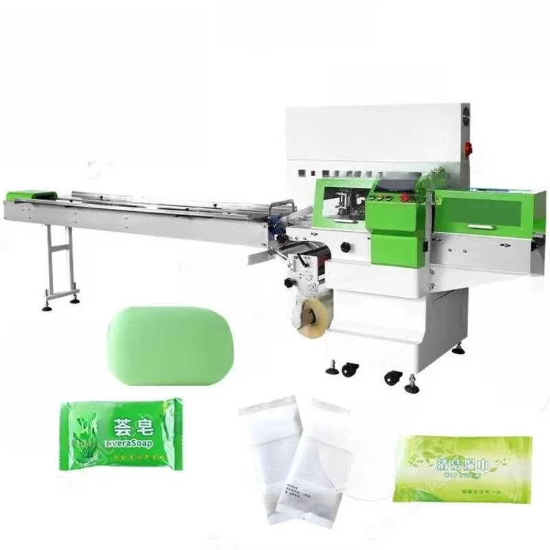 Pillow Packaging Machine Customized Industrial Pillow Wrapper Equipment Automatic Film Sealing Packing System